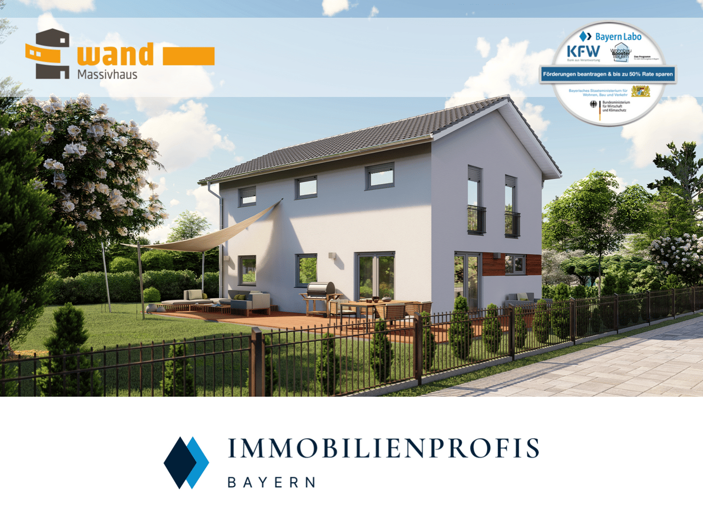Neubau Einfamilienhaus in Massivbauweise | Bergpanorama | Energie A+ | Top Lage Eschenlohe – Eschenlohe – Bild 1 von 9