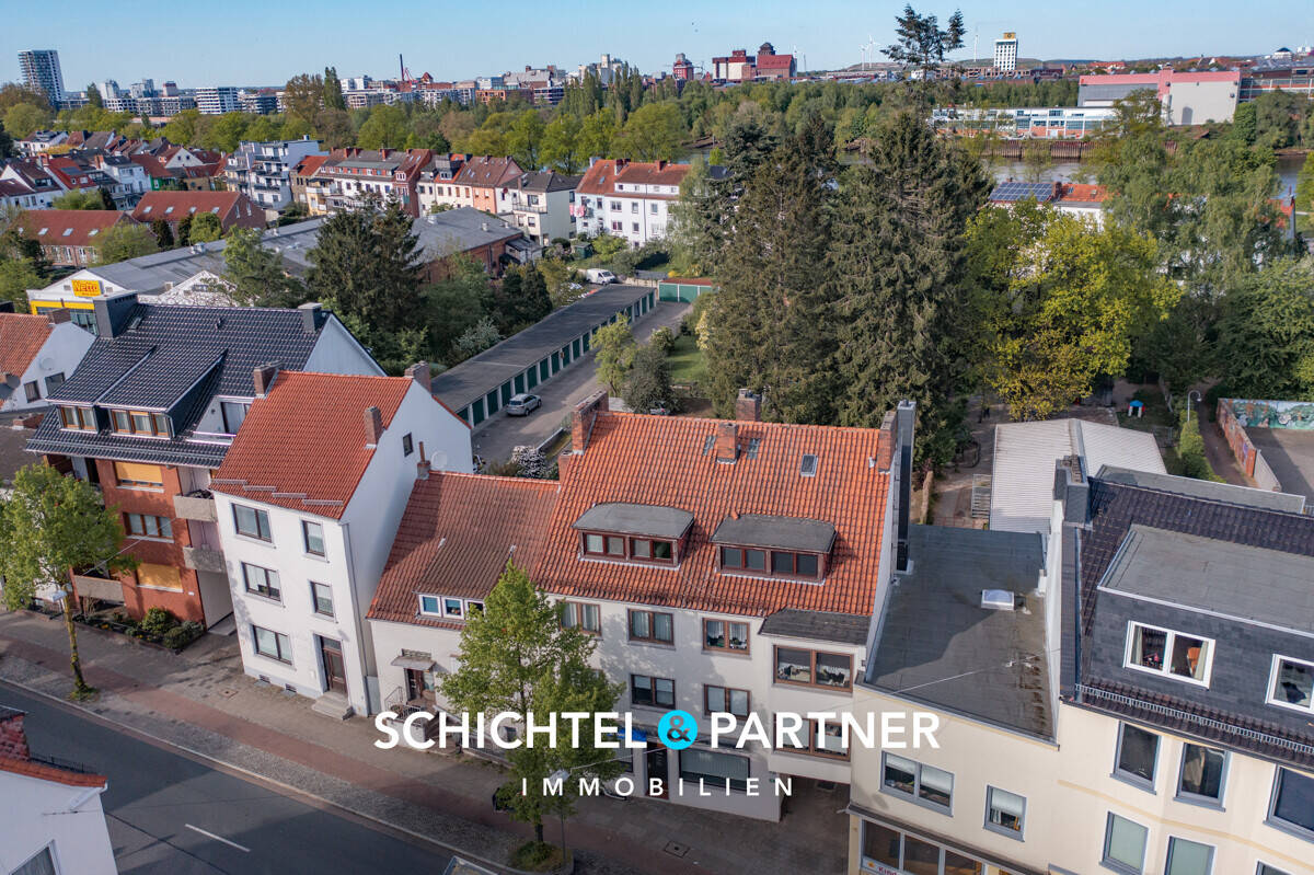 Woltmershausen | Gepflegte & geräumige Etagenwohnung mit Wannenbad & Balkon