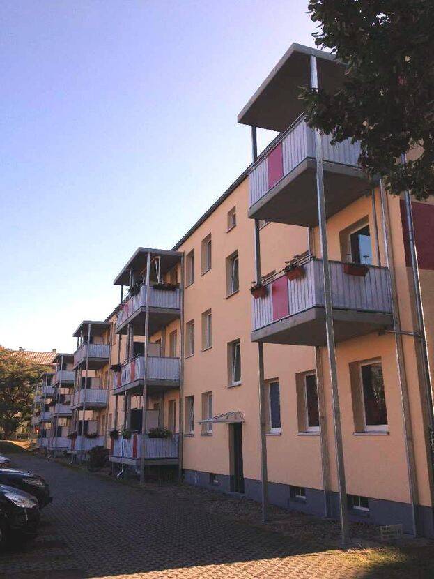 W0492 - 6-Raum-Wohnung (Maisonette) mit Balkon in Riesa-Stadtzentrum