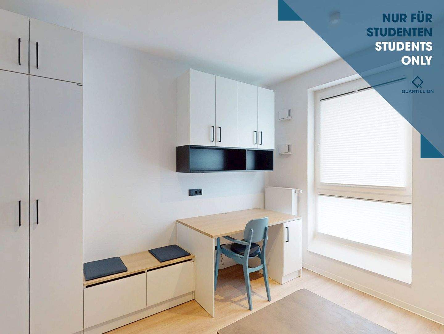Urban leben & studieren - dein möbliertes Apartment im Quartillion – Wiesbaden – Bild 1 von 8