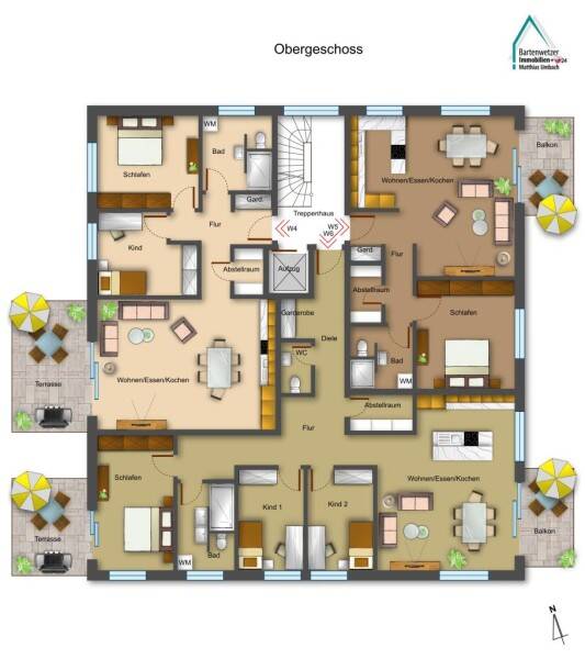 **Lebensqualität, Wertbeständigkeit und naturnahes Wohnen** NEUBAU einer Wohnanlage mit 8 exklusiven Eigentumswohnun... – Kassel – Vorschaubild 4