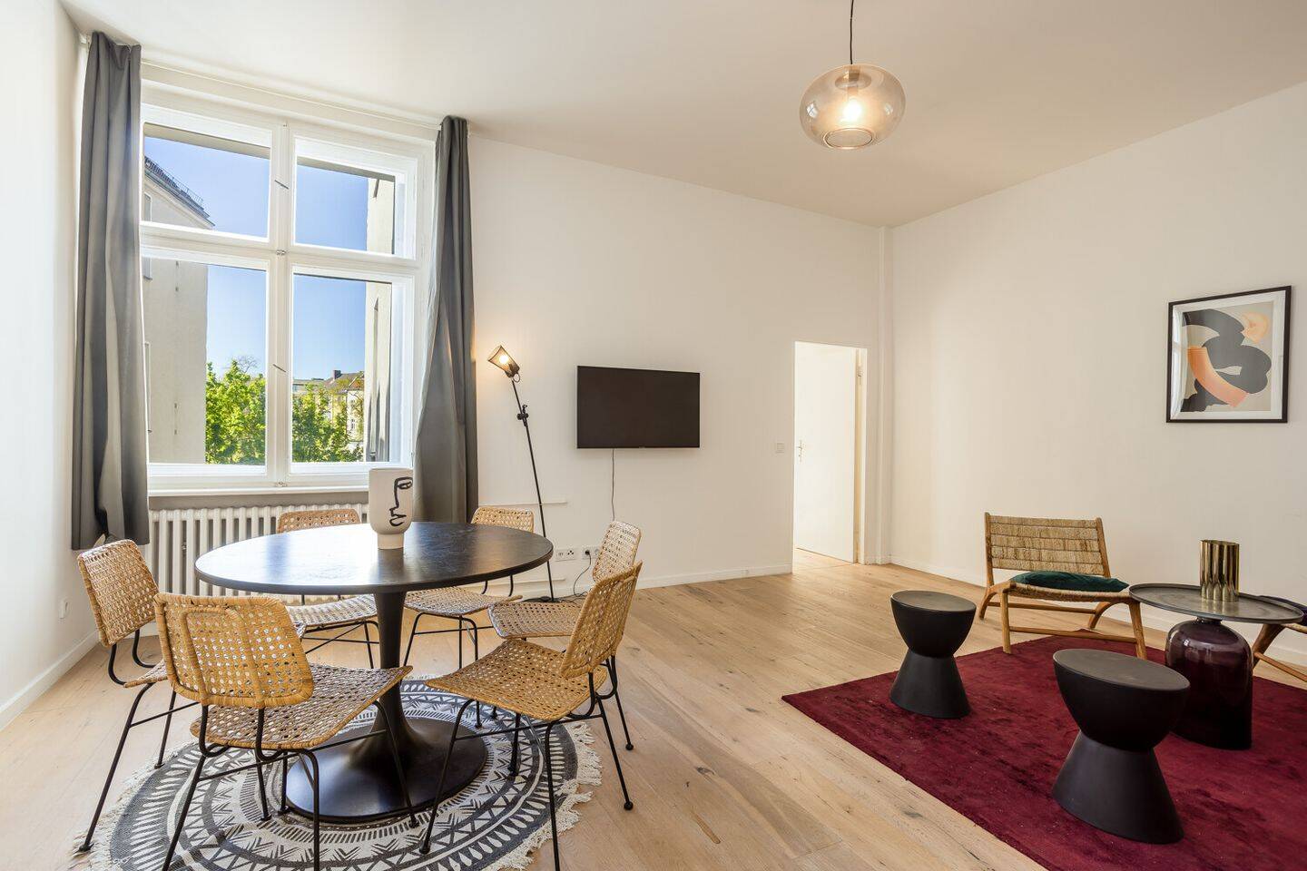 Endlich gefunden, traumhafte Altbauwohnung mit Balkon im bayrischen Viertel in Wilmersdorf – Berlin – Vorschaubild 4