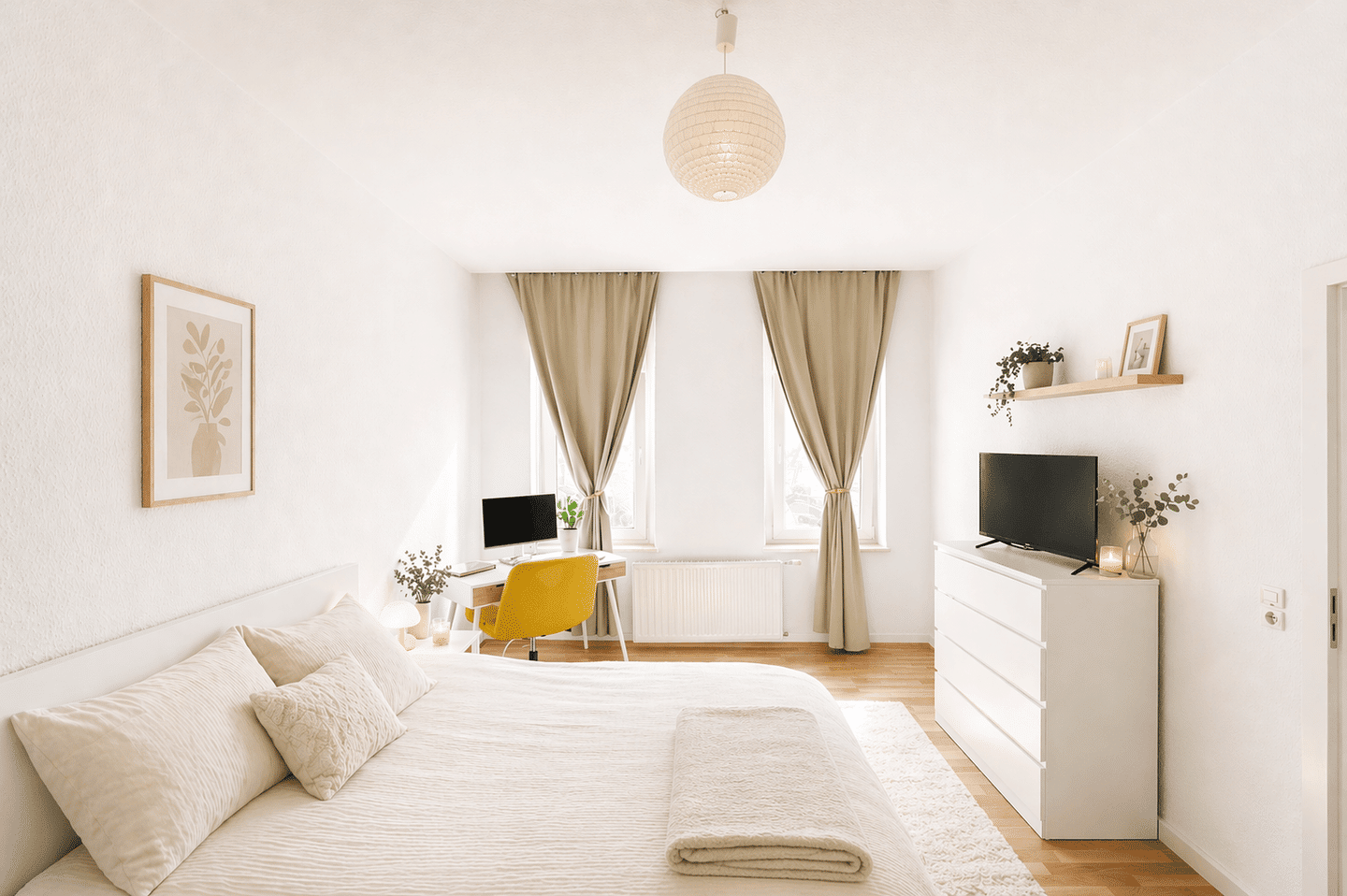 Lichtverwöhnt & effektiv aufgeteilt - 2,5-Zimmer-Wohnung in toller und beliebter Lage! – Düsseldorf – Vorschaubild 3