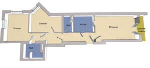 IMMOBERLIN.DE - Sympathische Wohnung mit Balkon & Concierge in zentraler Ruhelage – 10178 Berlin – Vorschaubild 7
