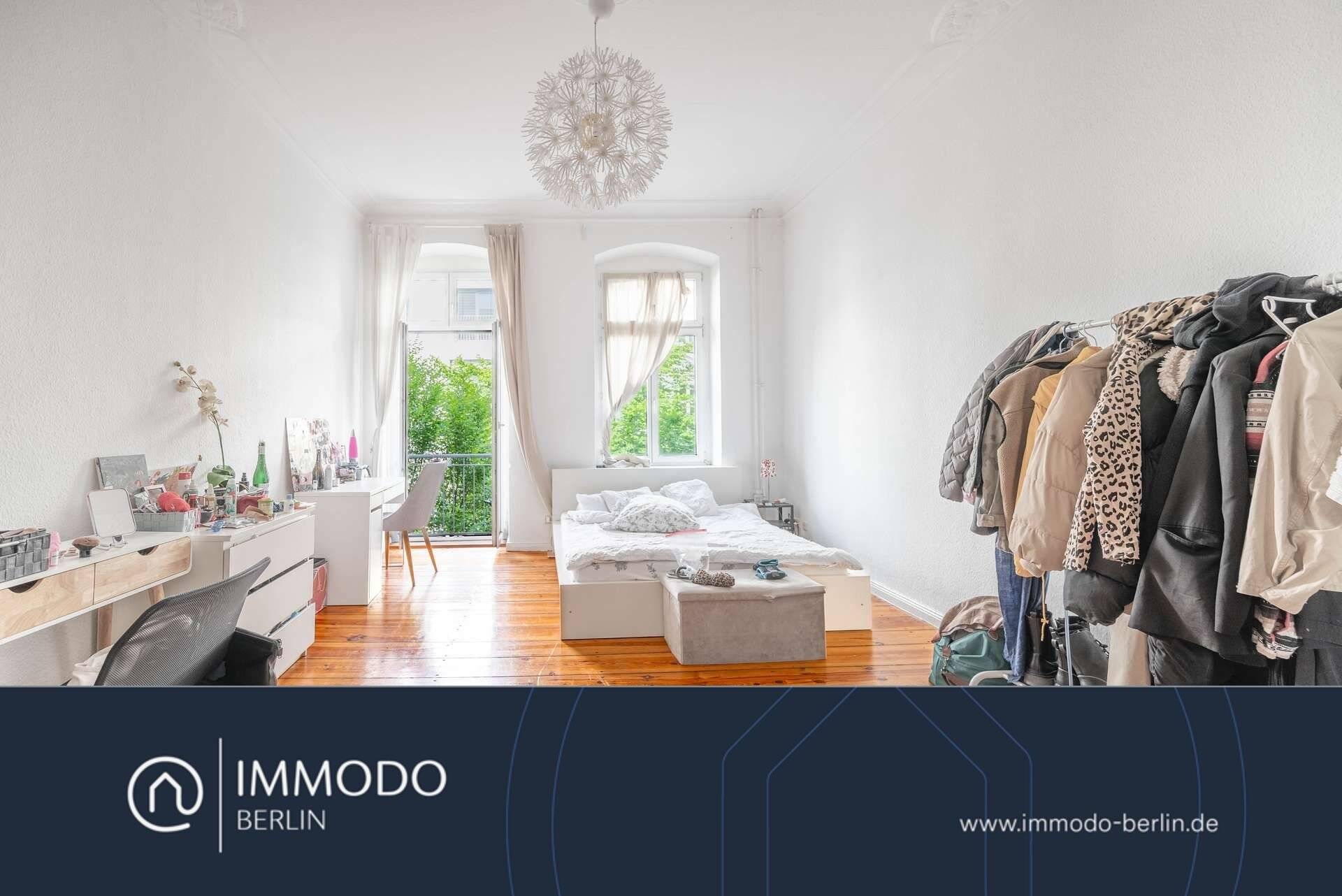 ?? Endlich Zuhause - hochwertige 2 Zimmer Altbau Wohnung im Hinterhaus mit West Balkon – Berlin – Bild 1 von 6