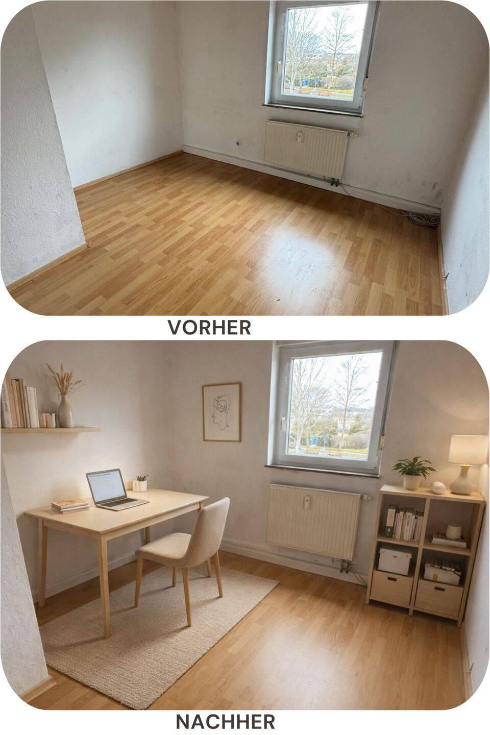 Leerstehende 3 Zimmerwohnung im Thüringenweg, Ulm Böfingen – Ulm – Vorschaubild 7