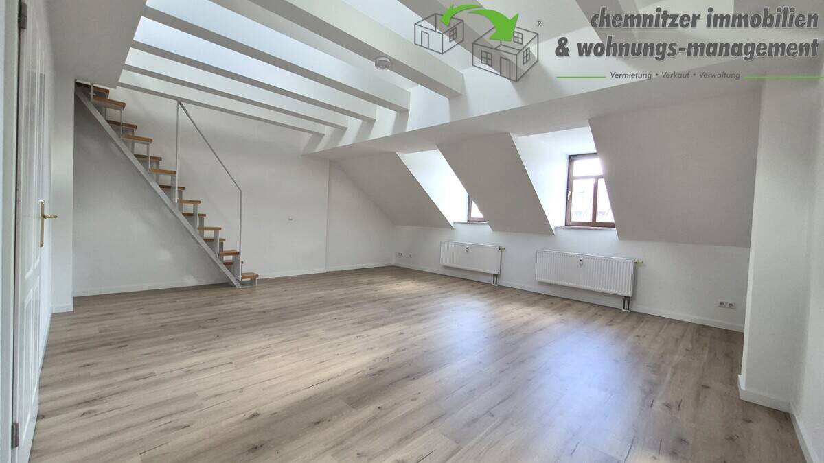 Exklusives, frisch renoviertes Maisonette-Highlight auf dem Chemnitzer Kaßberg – Chemnitz – Vorschaubild 2