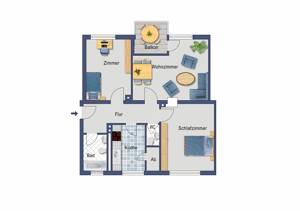 Provisionsfreie Kapitalanlage!!. Gut vermietete 3 Zimmer Wohnung in Bonn-Plittersdorf – Mittelstr. 29, 53175 Bonn – Vorschaubild 4