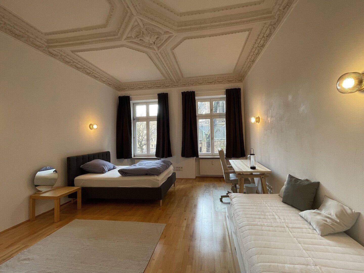 Elegantes und möbliertes 4-Room Apartment in Leipzig's Prestigious Musikviertel – Leipzig – Vorschaubild 8
