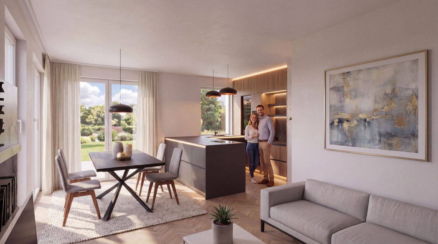 Neubau Doppelhaushälfte in Paderborn 5-Zi mit Garten - KFW40 ab 2,19 % p.a. – Paderborn – Vorschaubild 3