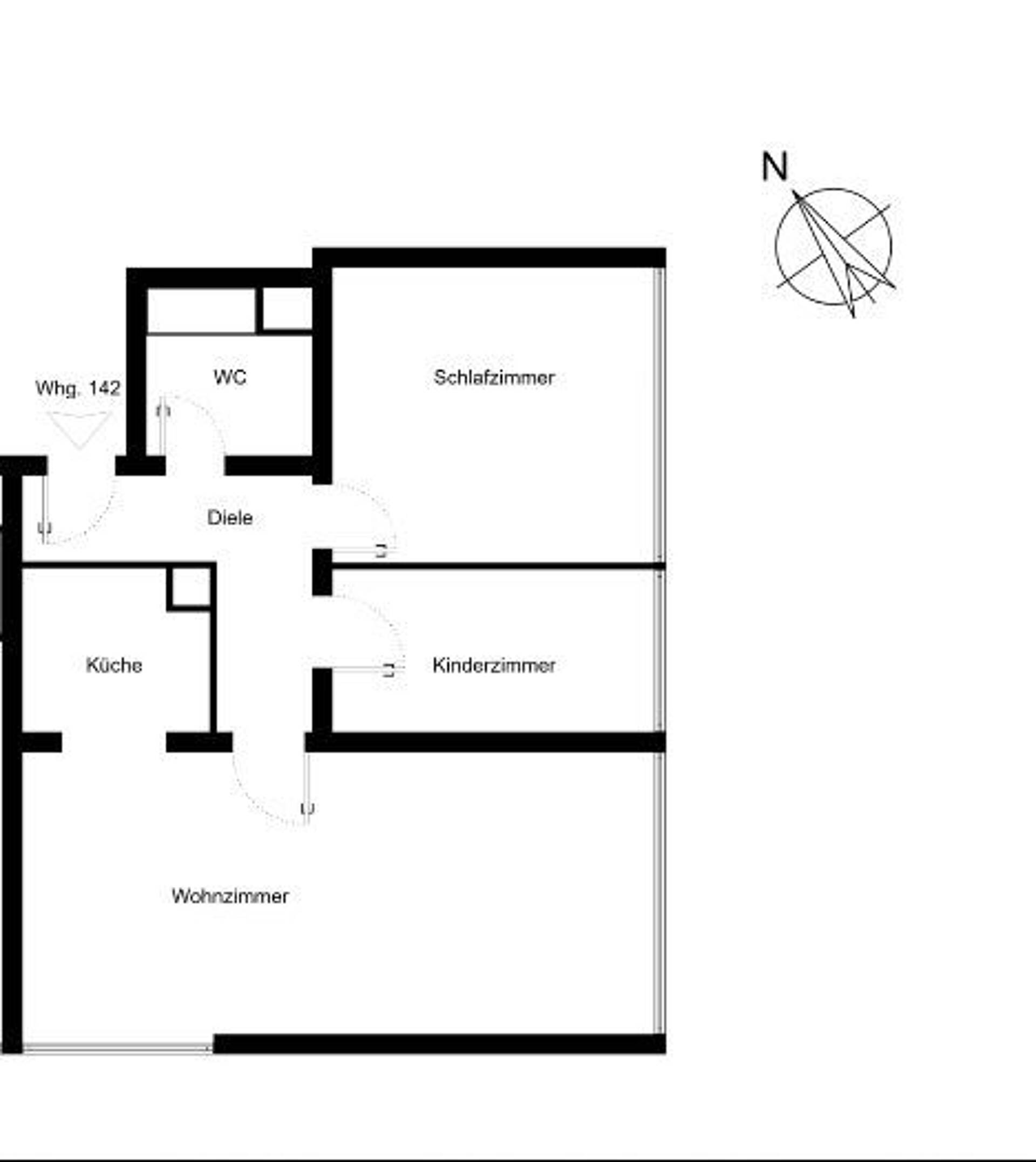 Etagenwohnung in 50823 Köln mit 67 m² kaufen