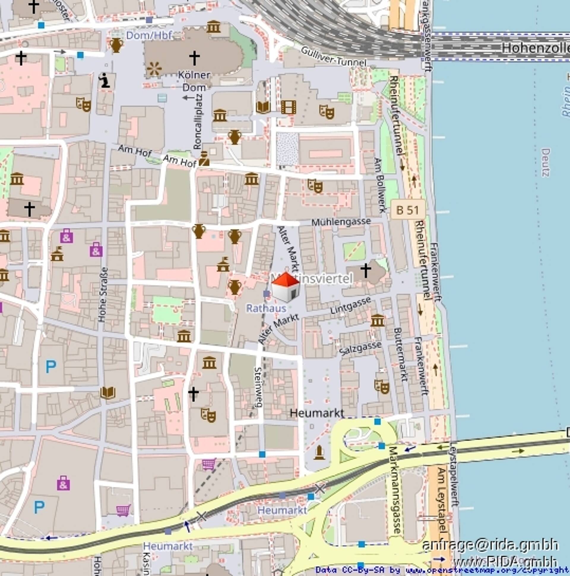 Etagenwohnung in 50735 Köln mit 30,47 m² kaufen