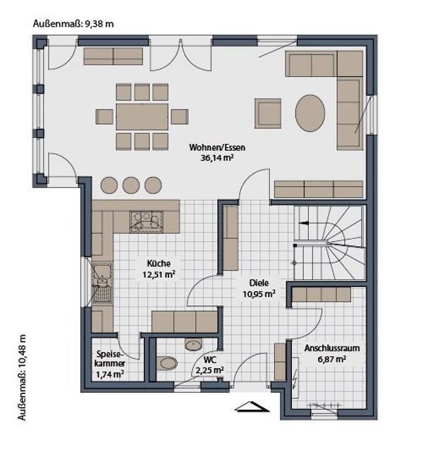 Einfamilienhaus in 36137 Großenlüder mit 132 m² kaufen