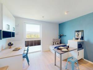 1 Monat mietfrei! Urban leben & studieren - dein möbliertes Apartment im Quartillion – 65197 Wiesbaden – Vorschaubild 4