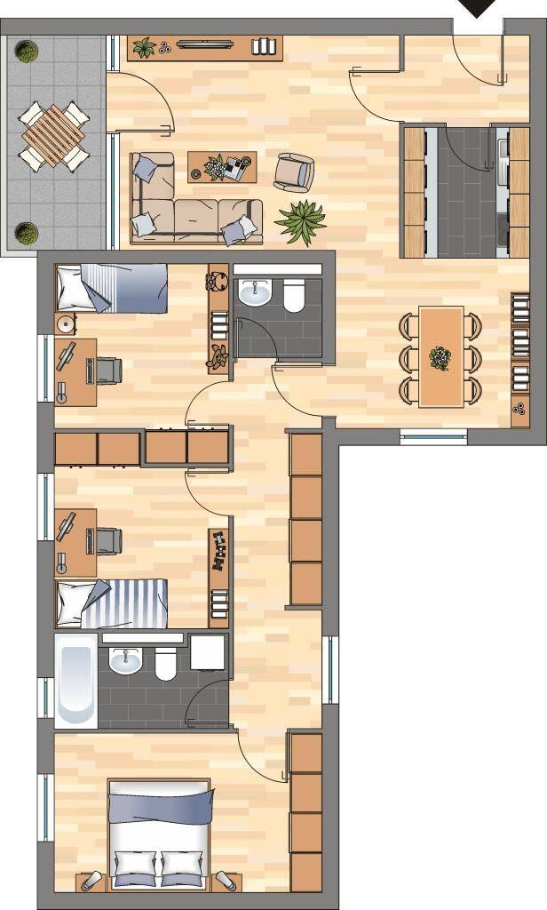 Große 2 Zimmer Wohnung - Wir renovieren für Sie! – Wuppertal – Vorschaubild 2
