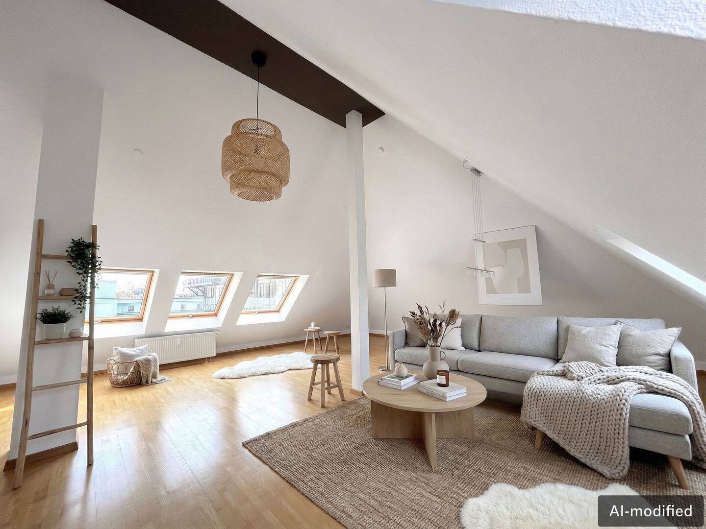 Exklusive Penthouse-Maisonette am Waldfriedhof - Großzügiges Wohnen auf zwei Ebenen