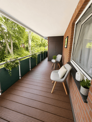 Lichtdurchflutete 3-Zimmer-Wohnung mit großem Sonnenbalkon in zentraler Wohnlage