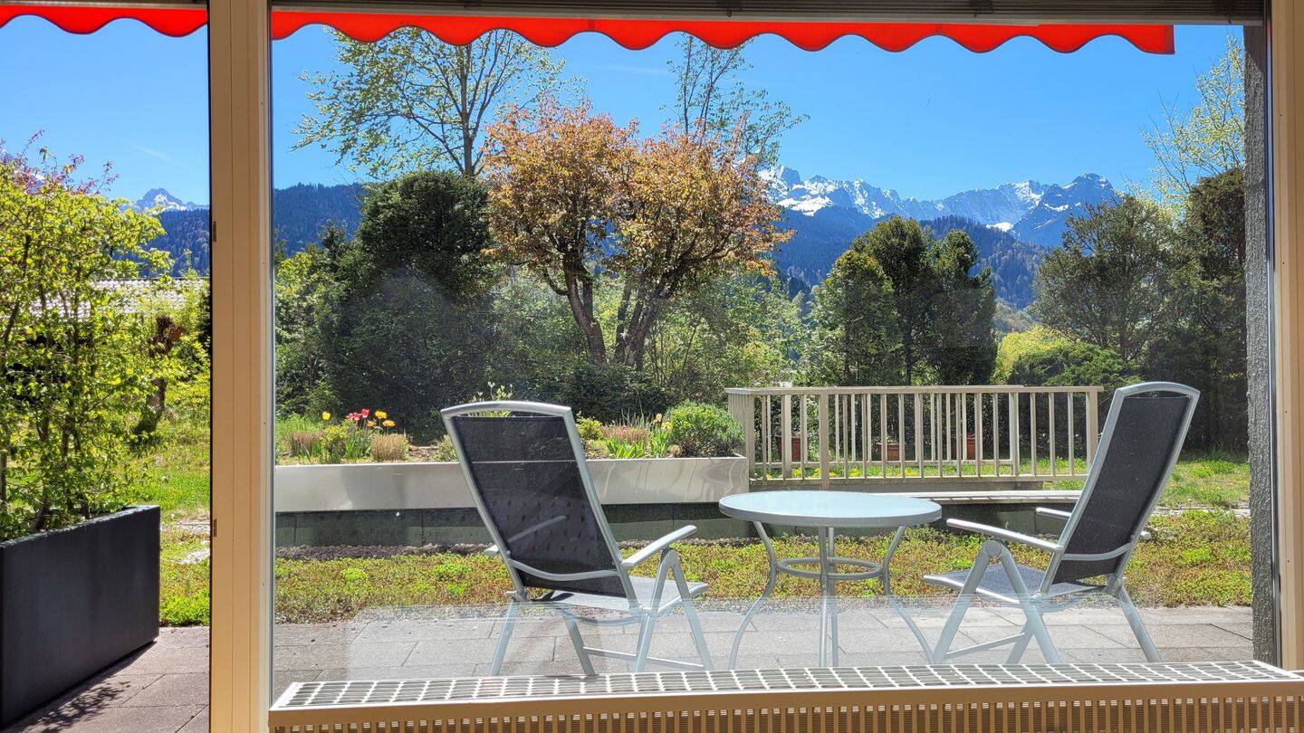 Große, modernisierte 2-Zi.-Terrassen-Whg. mit Zugspitzblick – Garmisch-Partenkirchen – Vorschaubild 2