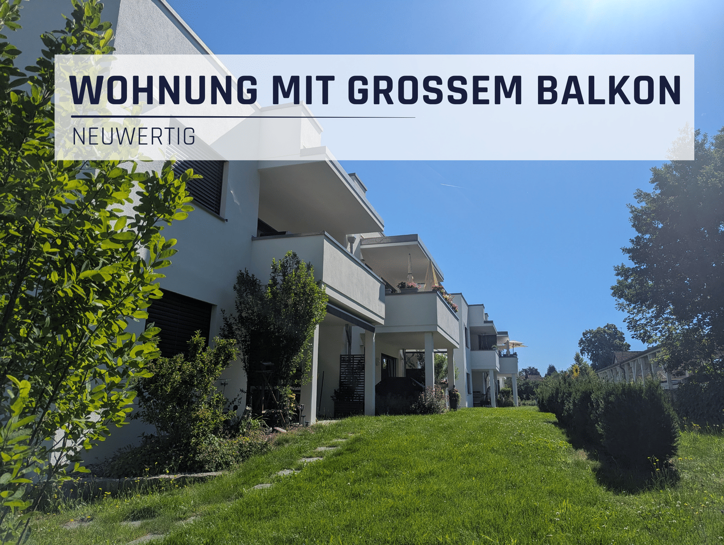 Ruhige Wohnlage! Neuwertige 3-Zimmer Etagenwohnung mit großem Balkon!