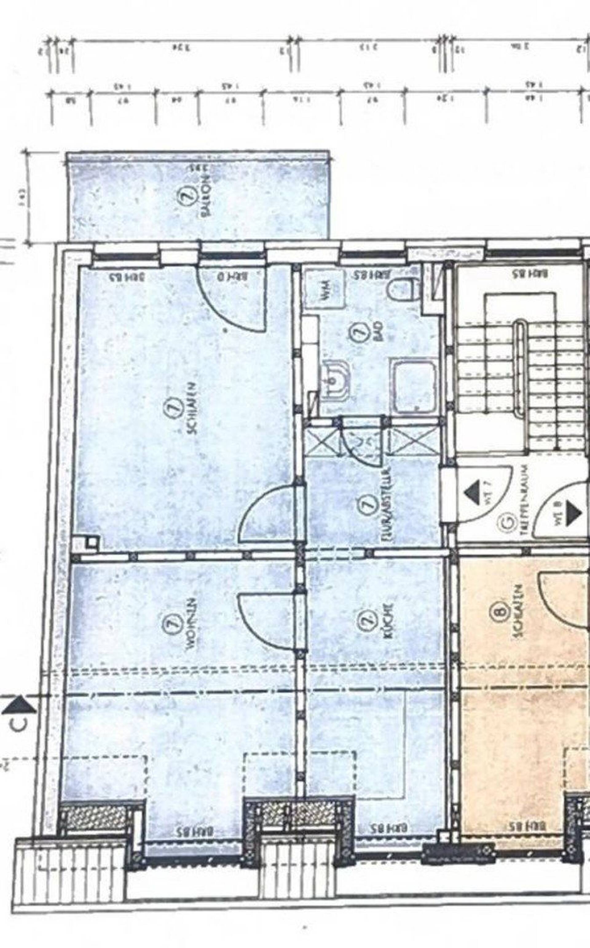 Etagenwohnung in 17489 Greifswald mit 49 m² kaufen
