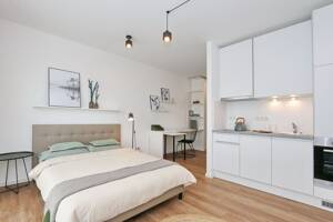 Kompakte 1-Zimmer-Wohnung mit Einbauküche und Balkon | kurzfristig verfügbar – 12529 Schönefeld – Vorschaubild 4
