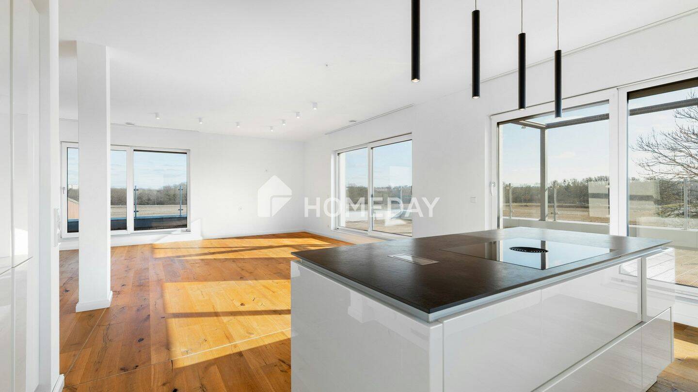 Exklusives Penthouse mit drei Dachterrassen - stilvolle Großzügigkeit in naturnaher Bestlage – Wolfsburg – Vorschaubild 3