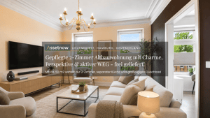 Uhlenhorst: Gepflegte Altbauwohnung mit Charme, Perspektive & aktiver WEG