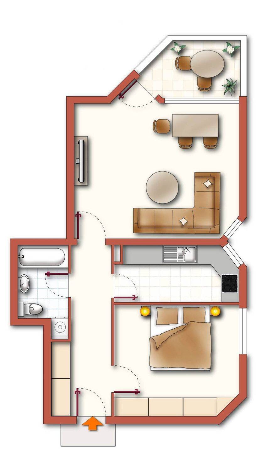 Ruhiglage Westend: freie, bequem erreichbare, praktisch aufgeteilte Wohn-Oase mit Ost-Südbalkon – Berlin – Vorschaubild 8