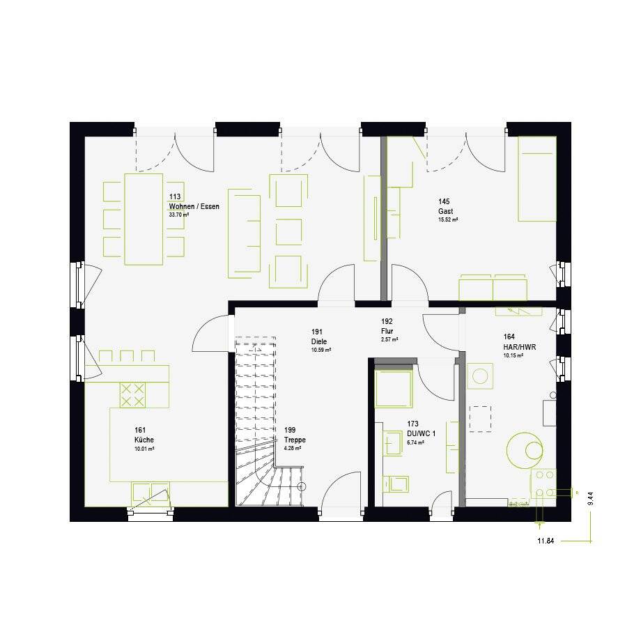 Ausbauhaus heißt clever sparen | massa haus – Hürtgenwald – Vorschaubild 3