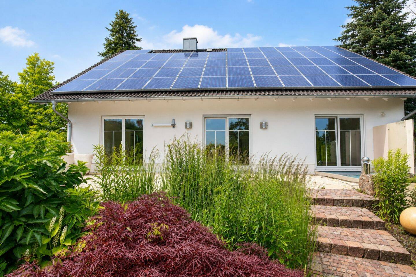Exklusives Hebel-Haus in Nauheim: ca. 355 m² Wohn-/Nutzfläche mit PV und großem Grundstück – Nauheim – Vorschaubild 2