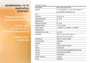 Südstadt-Highlight! Attraktive Eigentumswohnung mit Balkon und Aufzug in begehrter Lage! WE 12 – 50678 Köln – Vorschaubild 9