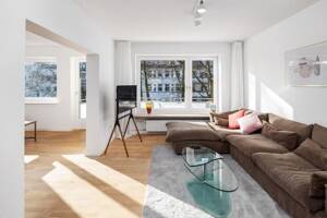 Möbliertes 4-Zimmer-Apartment mit großem Balkon zum Wohlfühlen in Hamburg Eppendorf - befristet – 20249 Hamburg – Vorschaubild 4