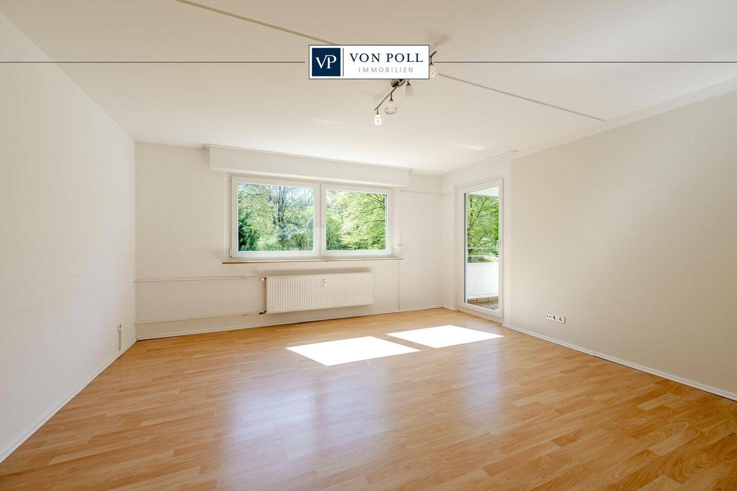 Helle 3,5-Zimmer-Wohnung mit Südbalkon und Garage