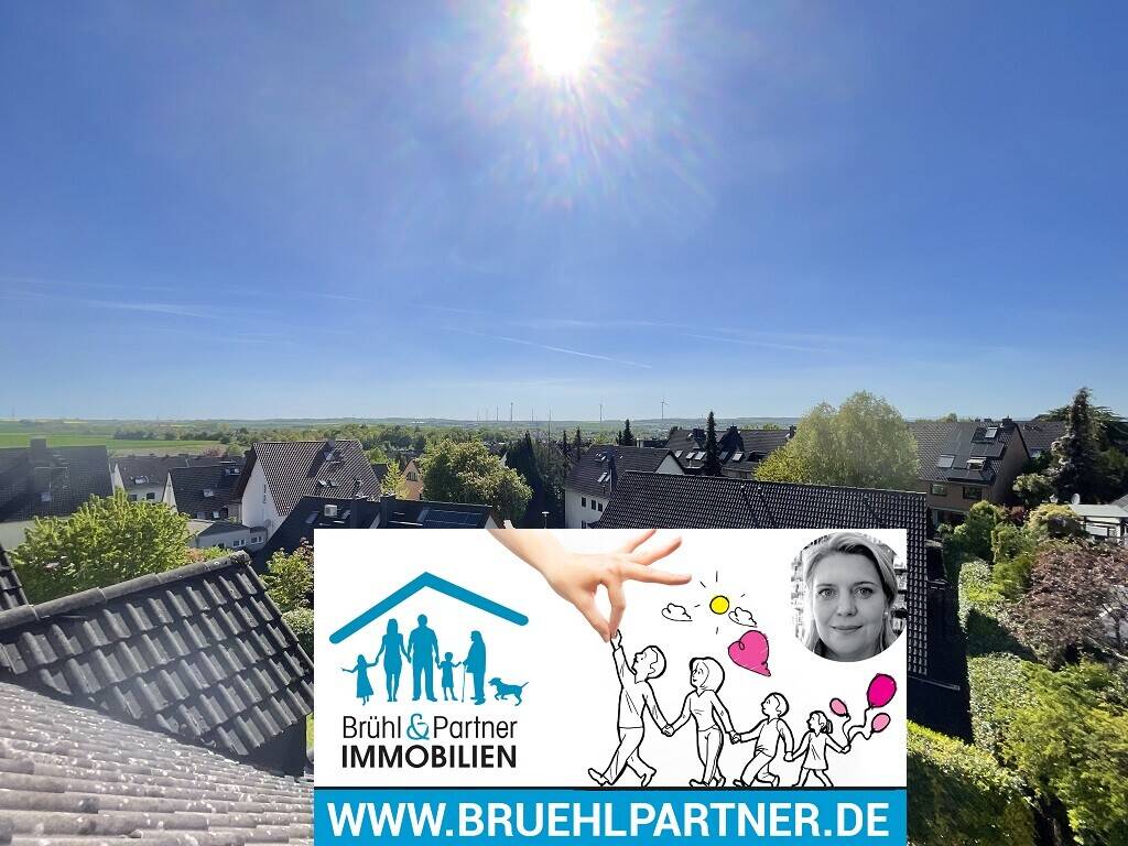 Sanierte Studiowohnung - grandioser Fernblick von Ihrer Dachterrasse mit Tiefgaragenstellplatz