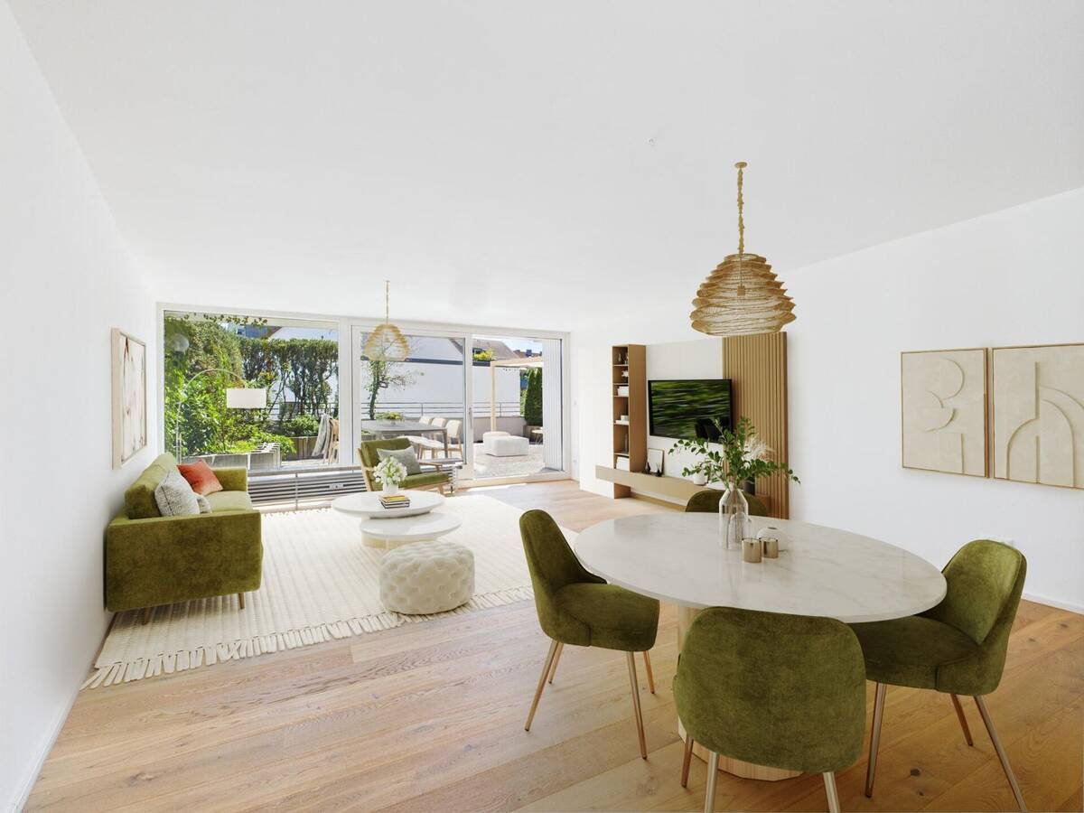 Exklusive 3-Zi-Wohnung mit Panoramaterrasse - urbanes Wohnen nahe der Regensburger Altstadt! – 93055 Regensburg – Bild 1 von 9