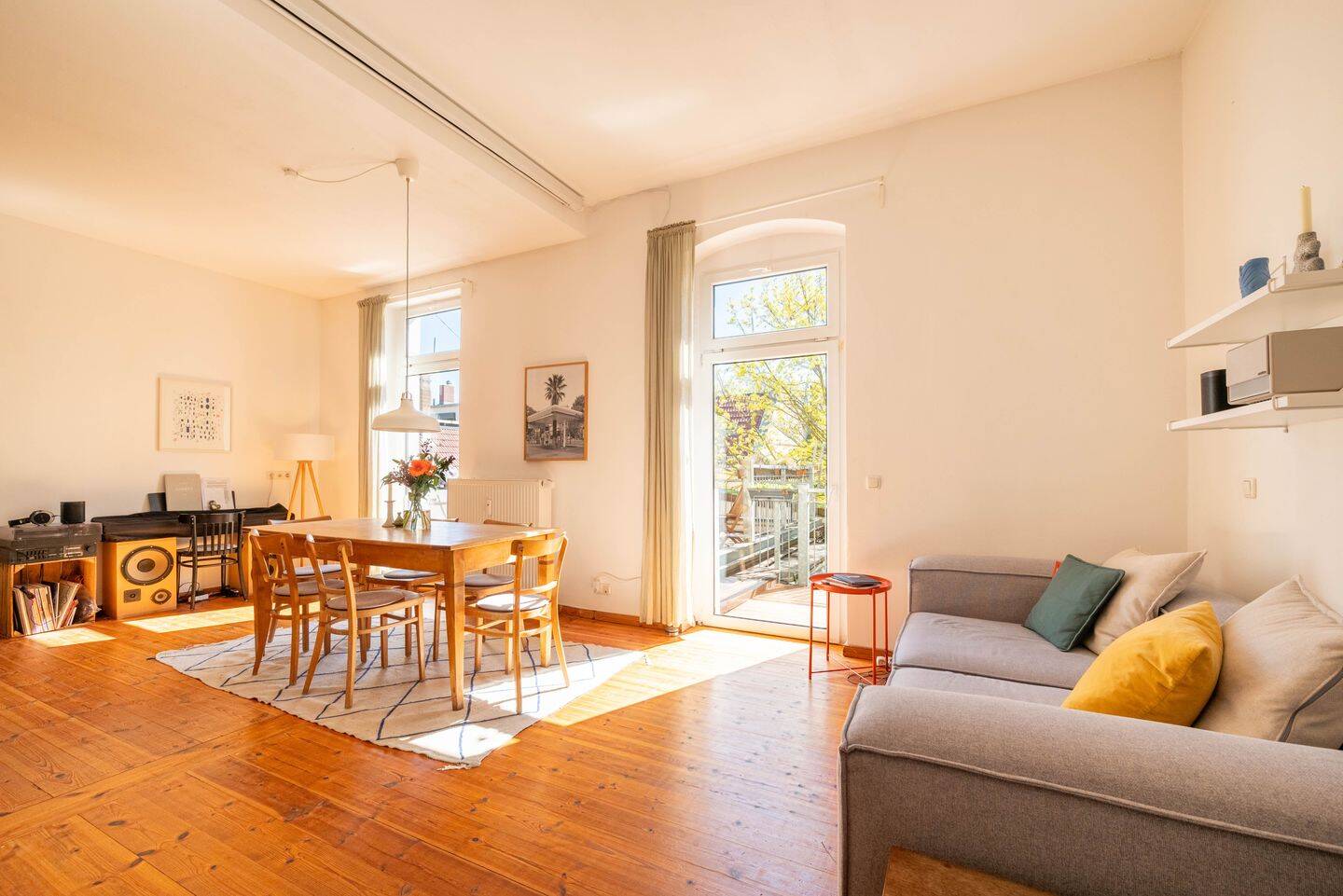 ?? Wohnen im Herzen Friedrichhains - Helle 2 Zi-Terrassenwhg mit Balkon, Dielen & Tageslichtbad – Berlin – Vorschaubild 2