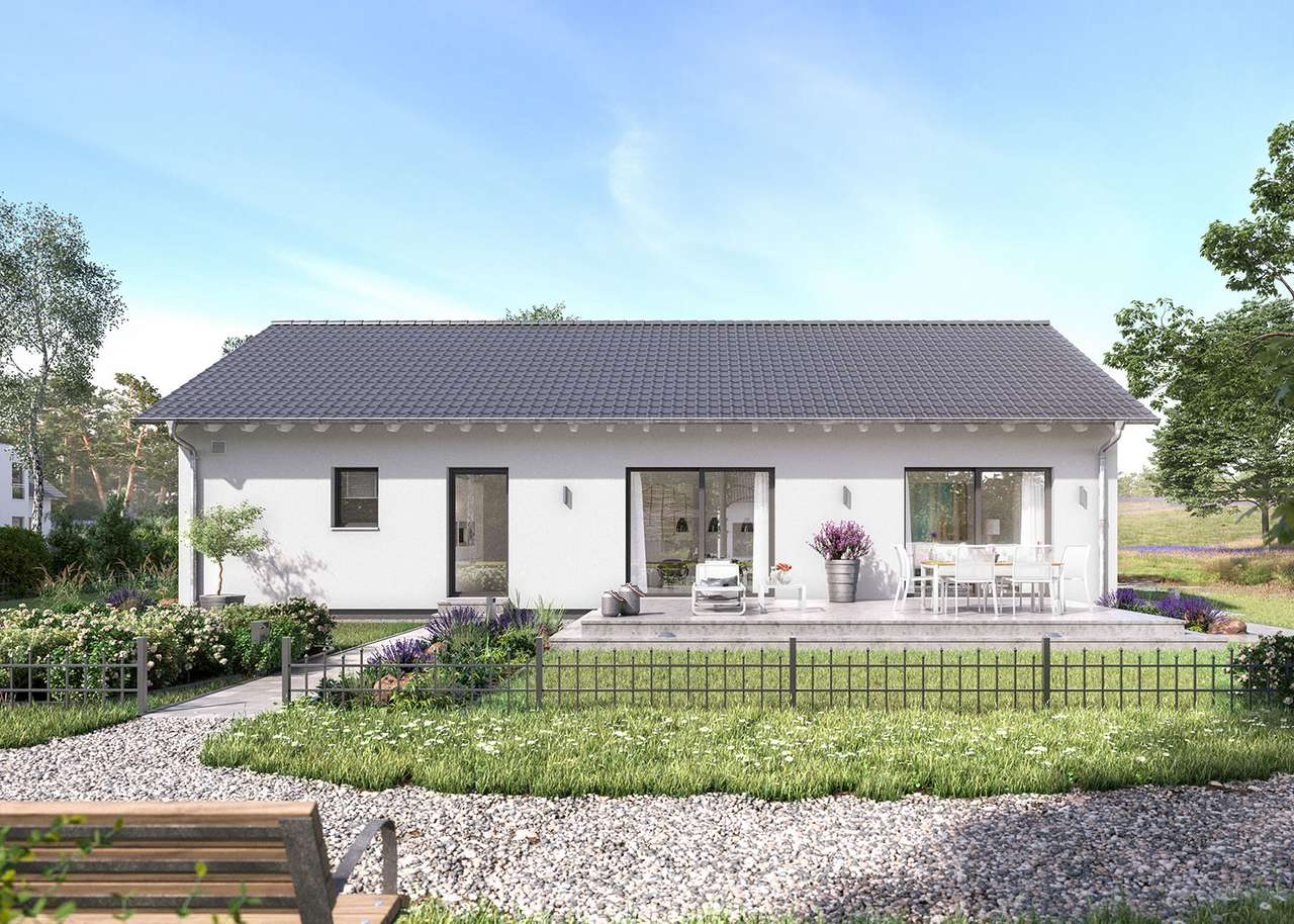 Ein Leben lang bequem - Bungalow in Ense auf einer Ebene