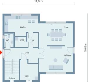 Haus mit perfekter Optik, mit Flachdach, im Bauhausstil ! Preis mit einem Grundstück berücksichtigt ! – 12685 Berlin – Vorschaubild 8
