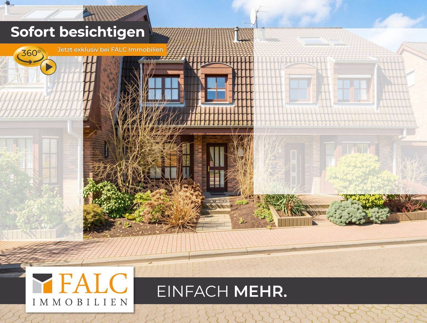 Charmantes Reihenmittelhaus in ruhiger Wohnsiedlung in Bergheim Glessen. – Bergheim – Bild 1 von 9