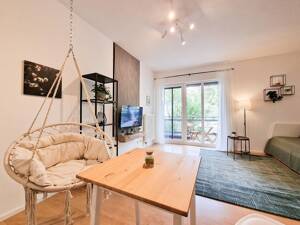 Top Lage! Helle 1 Zimmerwohnung mitten in Darmstadt. Vollmöbliert mit Highspeed Internet. – 64283 Darmstadt – Vorschaubild 3