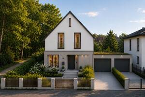 Wohnen am Waldrand - Exklusives Neubau-Einfamilienhaus in Münchens begehrtester Naturlage