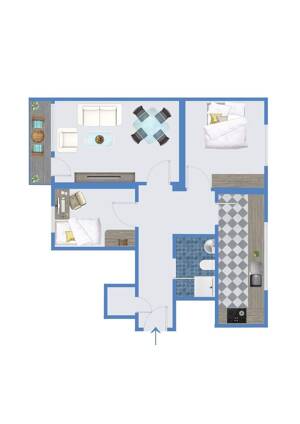 **Schöne Dreiraumwohnung mit Balkon und Einbauküche im TOPZUSTAND, KAUFEN statt mieten!!*** – 67069 Ludwigshafen am Rhein – Vorschaubild 8