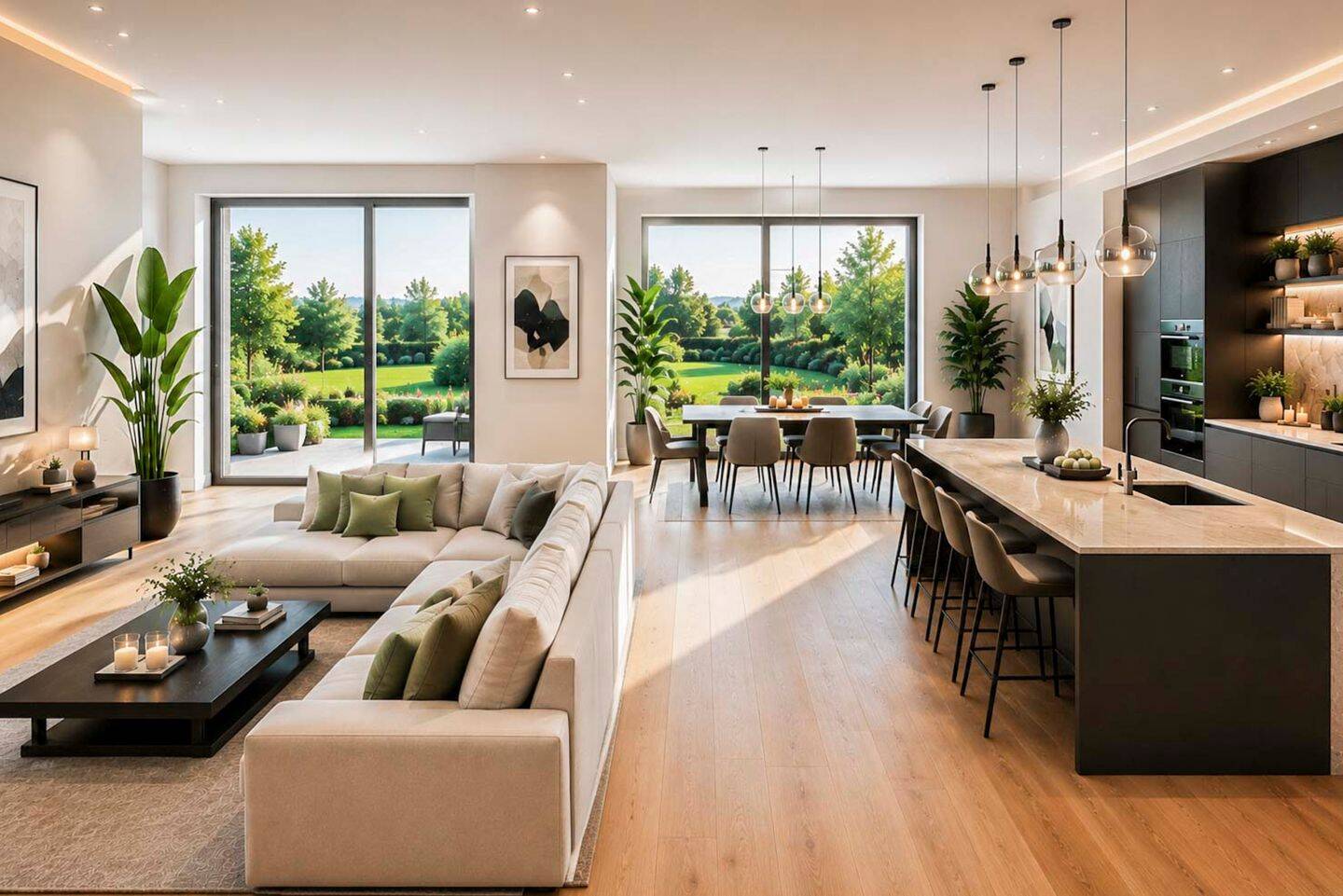 Exklusive 4-Zimmer-Erdgeschosswohnung mit Weitblick in Bonn-Schweinheim. – Bonn – Bild 1 von 9