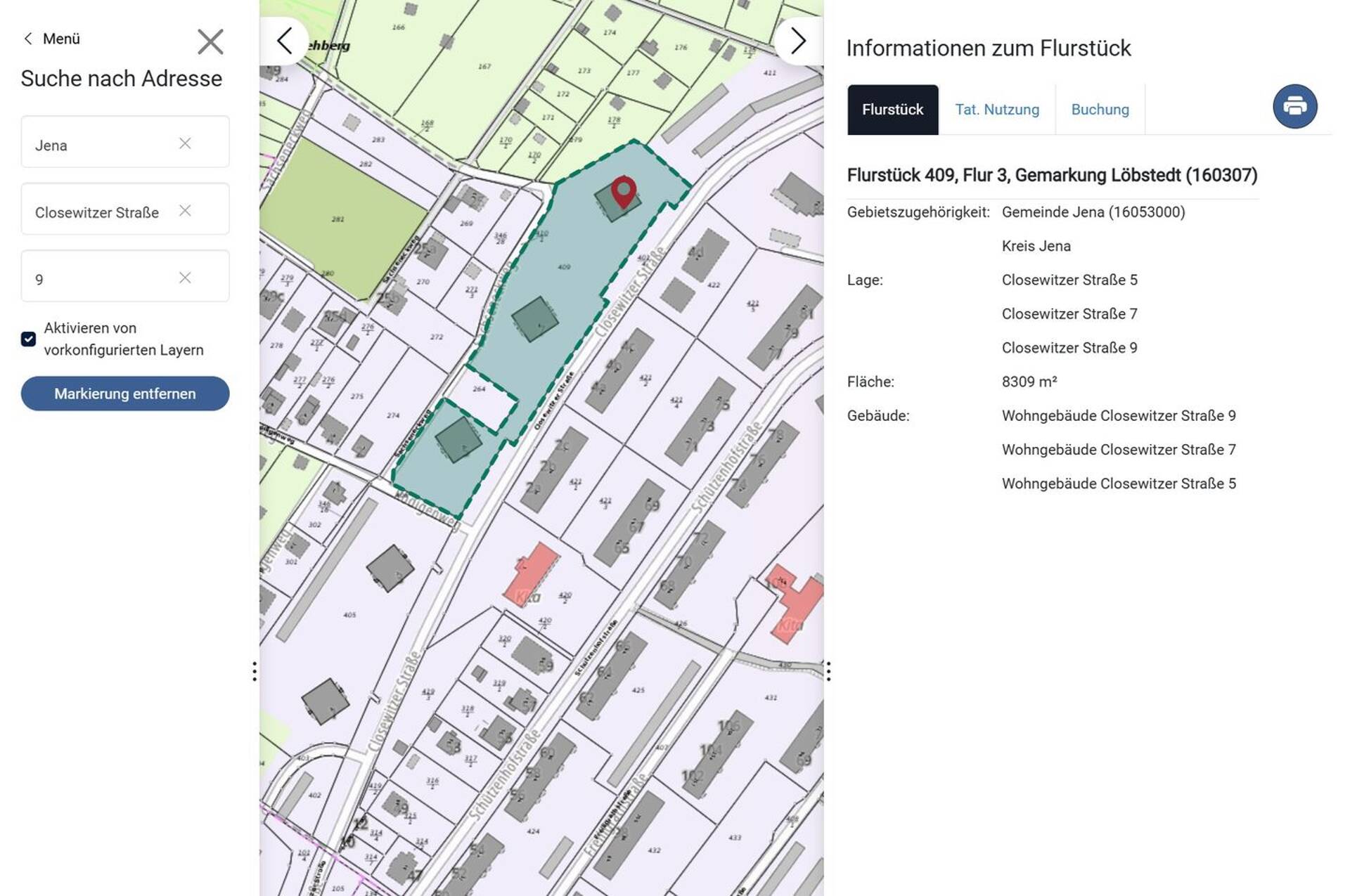 Etagenwohnung in 07743 Jena / Löbstedt mit 51,29 m² kaufen