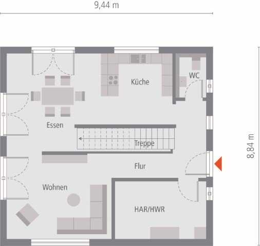 Das Haus für ihre Familie, bezahlbar und gut finanzierbar ! Mit Grundstück berechnet ! – Petershagen/Eggersdorf – Vorschaubild 2