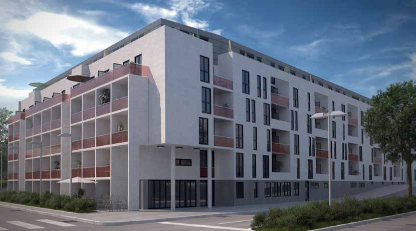 1-Zimmer-Appartement B33 im Studentenwohnheim Idstein am Fresenius Hochschulstandort