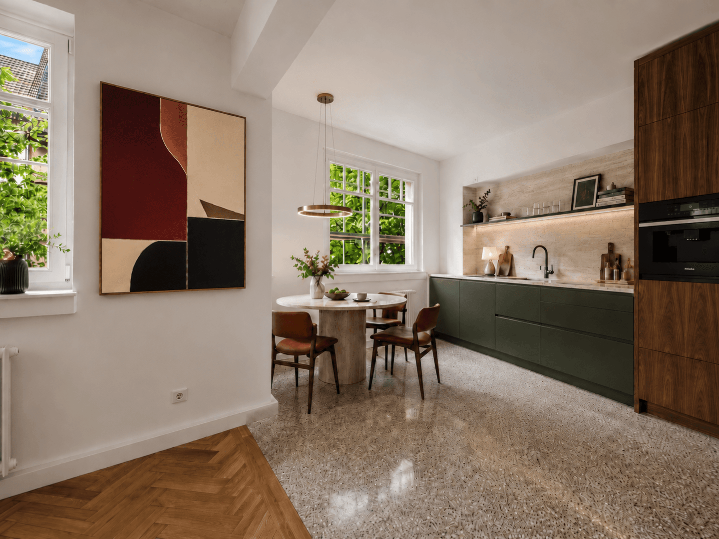 Altbau wie neu - ca. 90 m² stilvoll saniert – Düsseldorf – Vorschaubild 3