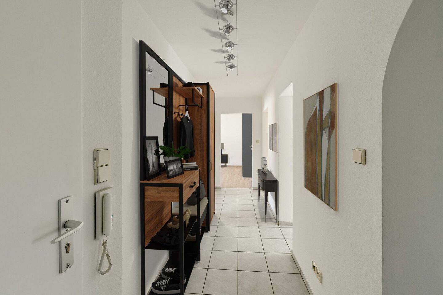 Attraktive, schöne und helle 3-Zimmer-Wohnung mit Balkon – Karlsruhe – Vorschaubild 6
