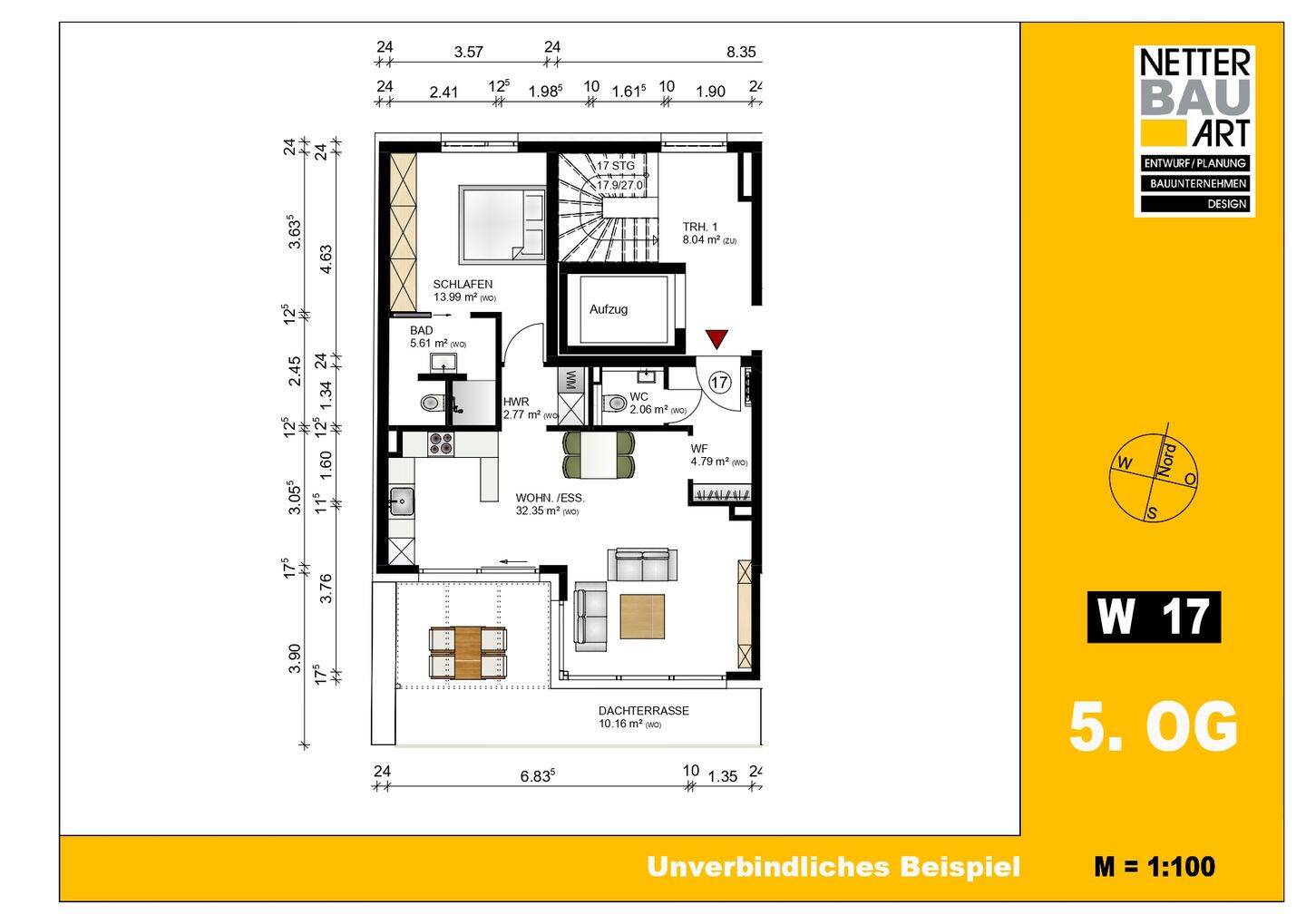 Fürth, Holzstr. 55, Whg. 17, moderne Neubauwohnung