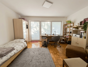 Kapitalanlage in Uni-Nähe: Vermietetes 1-Zimmer-Appartement mit Balkon